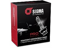Лампа биксеноновая Sigma PRO H4 H/L 6000K