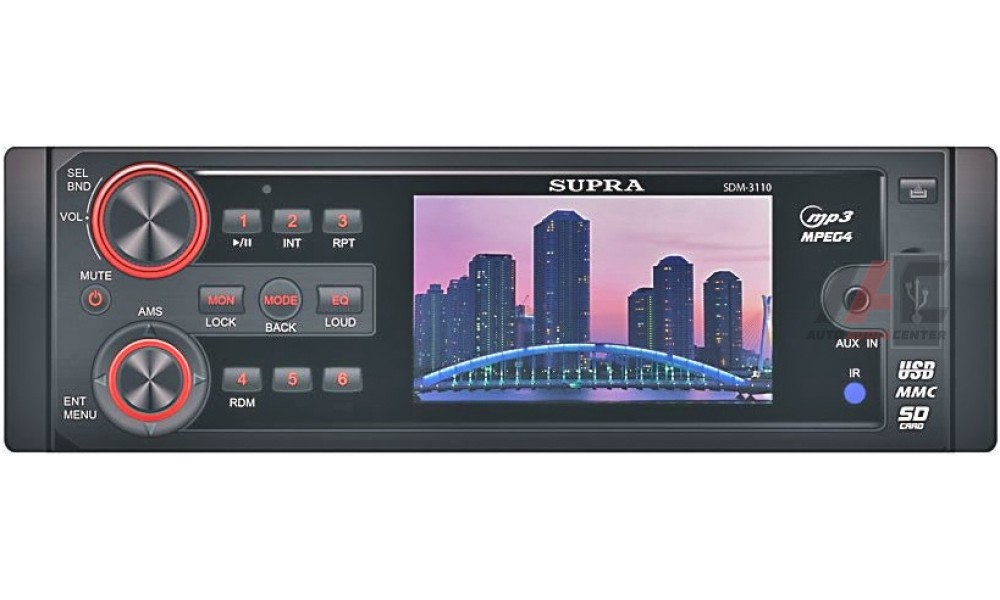 Автомагнитола Supra SMD-3110 купить с доставкой по Украине - АвтоАудиоЦентр