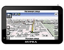 GPS навигатор Supra GPS SNP-507DT