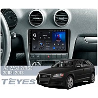 Штатна магнітола Teyes X1 2+32 Gb Wi-Fi Audi A3 2 8P 2003-2013, S3 2 2006-2012, RS3 1 2011-2012 9"