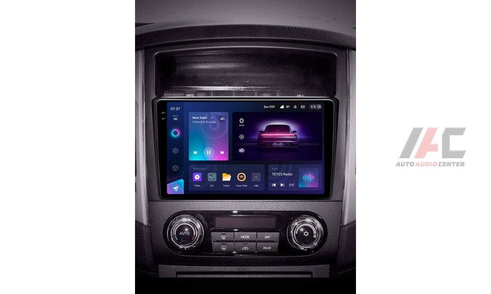 Штатная магнитола Teyes CC3 2k 4+32 Gb Mitsubishi Pajero 4 V80 V90 2006 ...