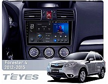 Штатна магнітола Teyes X1 2+32 Gb Wi-Fi Subaru Forester 4 SJ 2012-2015 (B) 9"