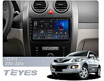 Штатна магнітола Teyes X1 2+32 Gb Wi-Fi Great Wall Haval H3 H5 2011-2016 9"