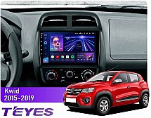 Штатна магнітола Teyes CC3L 4+32 Gb Renault KWID 2015-2019 9"