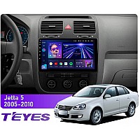 Штатна магнітола Teyes CC3 4+64 Gb Volkswagen Jetta 5 2005-2010 (F2) 10"