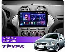 Штатна магнітола Teyes CC3L 4+64 Gb Ford Mondeo 4 2006-2010 10"