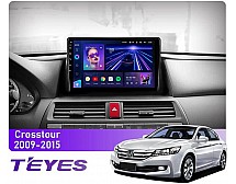Штатна магнітола Teyes CC3 4+64 Gb Honda Crosstour 1 TF (1 Din) 2009-2015 10"