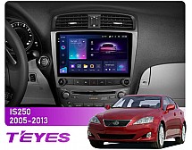 Штатна магнітола Teyes CC3 2k 4+64 Gb Lexus IS250 XE20 (Lp) 2005-2013 10"