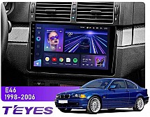 Штатна магнітола Teyes CC3 4+64 Gb BMW 3-Series E46 (0 Din) 1998-2006 9"