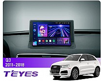 Штатна магнітола Teyes CC3 4+64 Gb Audi Q3 1 (0 Din) 2011-2018 9"