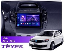 Штатна магнітола Teyes CC3 4+64 Gb Geely GC6 1 2014-2016 9"