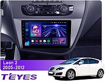 Штатна магнітола Teyes CC3L 4+64 Gb Seat Leon 2 2005-2012 (F2) 9"