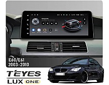 Штатна магнітола Teyes LUX ONE 6+128 Gb BMW E60/E61 CCC 2003-2010 12.3"