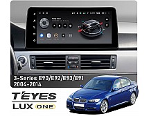 Штатна магнітола Teyes LUX ONE 6+128 Gb BMW 3-Series E90/E92/E93/E91 2004-2014 12.3"