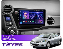 Штатна магнітола Teyes CC3L 4+64 Gb Honda Insight 2 LHD 2009-2014 9"