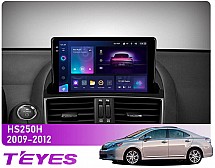 Штатна магнітола Teyes CC3 2k 4+64 Gb Lexus HS250H F10 2009-2012 9"
