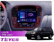 Штатна магнітола Teyes CC3 2k 4+64 Gb Lexus LX470 J100 1998-2003 (F2) 10"