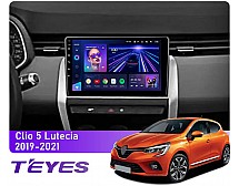 Штатна магнітола Teyes CC3 4+64 Gb Renault Clio 5, Lutecia (0 Din) 2019-2021 9"