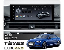 Штатна магнітола Teyes LUX ONE 6+128 Gb Audi A4 B9 2015-2023 12.3"