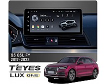 Штатна магнітола Teyes LUX ONE 6+128 Gb Audi Q5 Q5L FY 2017-2023 12.3"