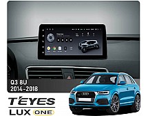 Штатна магнітола Teyes LUX ONE 6+128 Gb Audi Q3 8U 2014-2018 (B) 12.3"