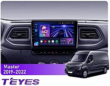 Штатна магнітола Teyes CC3 4+32 Gb Renault Master 2019-2022 10"