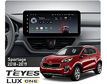 Штатна магнітола Teyes LUX ONE 4+32 Gb Kia Sportage 2018-2019 (A) 12.3"