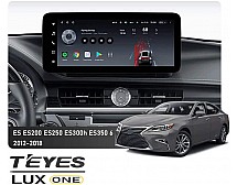 Штатна магнітола Teyes LUX ONE 4+32 Gb Lexus ES ES200 ES250 ES300h ES350 XV60 6 2012-2018 (B) 12.3"