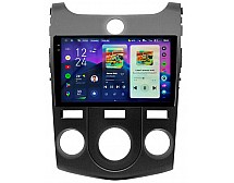 Штатная магнитола Teyes CC4 Pro 2k 8+128 Gb Kia Cerato/Forte 2009-2017 MT AC Black 9"