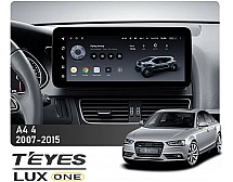 Штатна магнітола Teyes LUX ONE 4+32 Gb Audi A4 B8 2007-2015 (B) 12.3"
