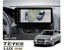 Штатна магнітола Teyes LUX ONE 6+128 Gb 360° Audi A4 B8 2007-2015 (B) 12.3"