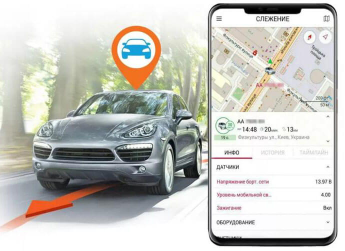 Как отследить машину по gps